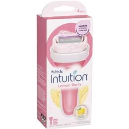 Schick Intuition Lemon Berry Razor & 2 Cartridge Set Each