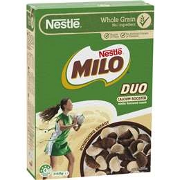 Nestle Milo Duo Breakfast Cereal  340g