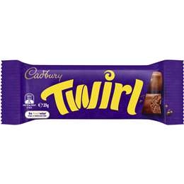 Cadbury Twirl Milk Chocolate Bar  39g