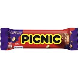 Cadbury Picnic Milk Chocolate Bar  46g