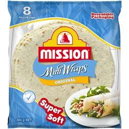 Mission Wraps Mini Original 8 Pack