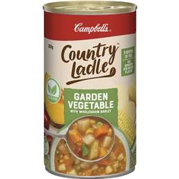 Campbell's Country Ladle Soup Garden Vegetable & Wholegrain Barley 500g