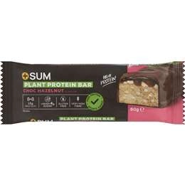 Plussum Plant Protein Bar Choc Hazelnut Flavour 60g