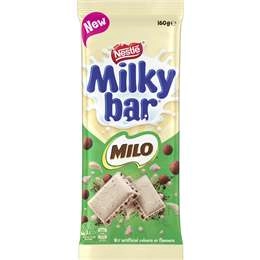 Milkybar Milo White Choc Block 160g