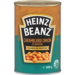 Heinz Beanz Baked Beans Caramelised Onion Flavour 300g