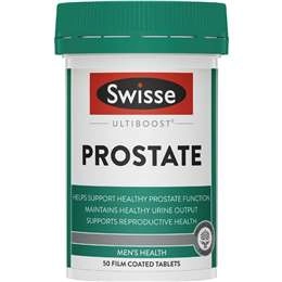 Swisse Ultiboost Prostate Tablets Prostate 50 Pack