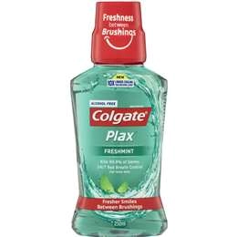 Colgate Mouthwash Freshmint Alcohol Free - Plax 250ml