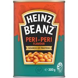 Heinz Beanz Baked Beans Peri-peri Flavour 300g