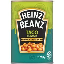 Heinz Baked Beans Taco Flavour  300g