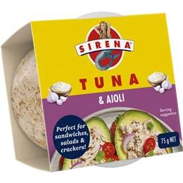 Sirena Snacking Tuna Aioli 75g