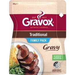 Gravox Traditional Family Pack Liquid Gravy Pouch 250g