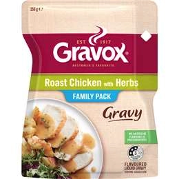 Gravox Roast Chicken With Herbs Family Pack Liquid Gravy Pouch 250g