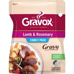 Gravox Lamb & Rosemary Family Pack Liquid Gravy Pouch 250g