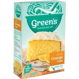 Green's Traditional  Orange Cake Mix 470g