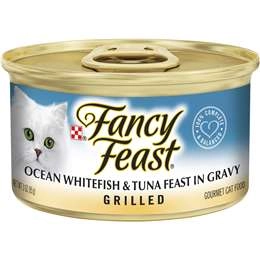 Fancy Feast Classic Ocean Whitefish Tuna Gravy Grilled Wet Cat Food 85g