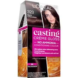 L'oreal Paris Casting Creme Gloss 323 Dark Chocolate Each