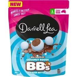 Darrell Lea Milk Chocolate Coconut Rough Bb's 168g