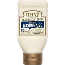 Heinz Seriously Good Mayonnaise Original Mayo 295ml