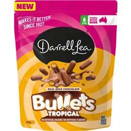 Darrell Lea Bullets Tropical  200g