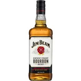 Jim Beam White Label Bourbon  1l