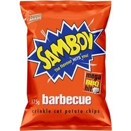 Samboy Share Pack Bbq 175g