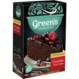 Green's Cake Mix Chocolate Mud 530g