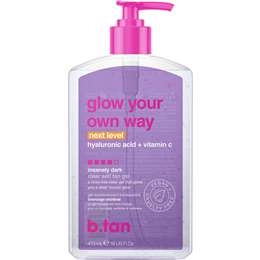  B.tan Glow Your Own Way Clear Self Tan Gel 473ml