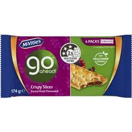 Mcvities Go Ahead Crispy Slices Forest Fruit 174g