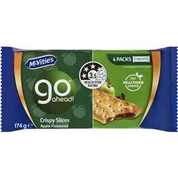 Mcvities Go Ahead Crispy Slices Apple 174g