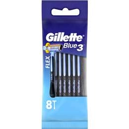 Gillette Blue 3 Disposable Shaving Razor 8 Pack