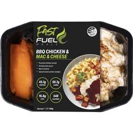 Fast Fuel Bbq Chicken & Mac & Cheese  350g