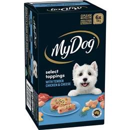 My Dog Chicken Supreme With Cheese Wet Dog Food 6 Pack