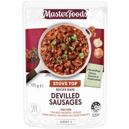 Masterfoods Devilled Sausages Recipe Base 175g