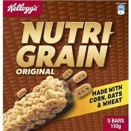 Kellogg's Nutri Grain Bars Original 5 Pack