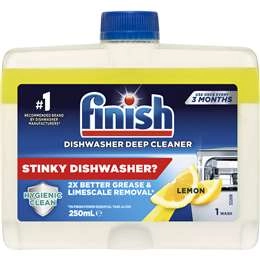 Finish Dishwasher Deep Cleaner Lemon 250ml