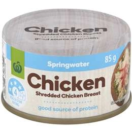 Woolworths Chicken Springwater 85g