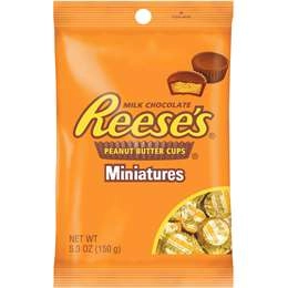 Reese's Peanut Butter Cups Miniatures Milk Chocolate 150g