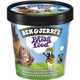 Ben & Jerry's Ice Cream Phish Food  458ml