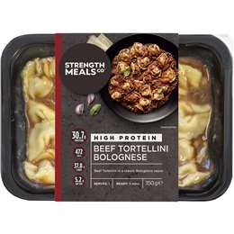 Strength Meals Co Beef Tortellini Bolognese 350g