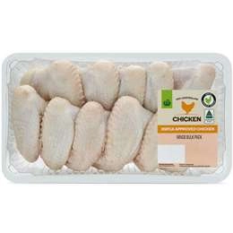 Woolworths Chicken Rscpa Approved Chicken Wings 1.55kg - 1.7kg