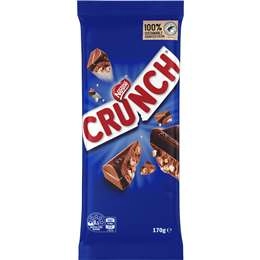 Crunch Milk Chocolate Block 170g