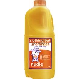 Nudie Nothing But Oranges With Pulp 2l