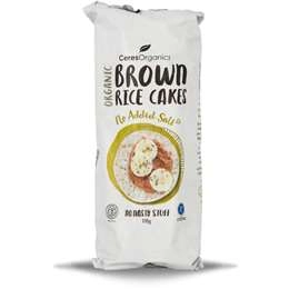 Ceres Organics Organics Rice Cakes No Added Salt 110g