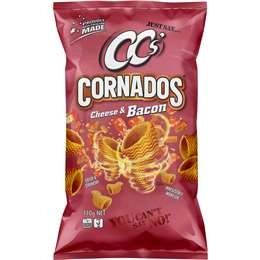 Cc's Cornados Cheese & Bacon  110g