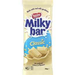 Milkybar White Choc Block 170g