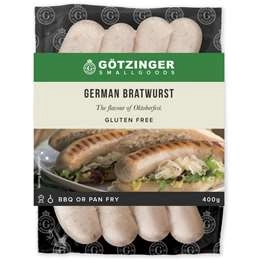 Gotzinger German Bratwurst  400g