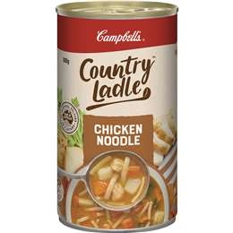 Campbell's Country Ladle Soup Chicken Noodle 500g