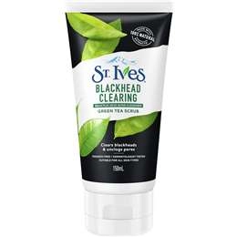 St Ives Naturally Clear Facial Scrub Green Tea 150ml