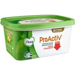 Flora Proactiv Margarine Spread Buttery 500g