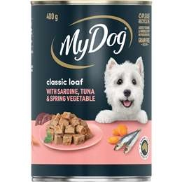 My Dog Fish Sardine & Tuna With Spring Vegetables Dog Food Can 400g